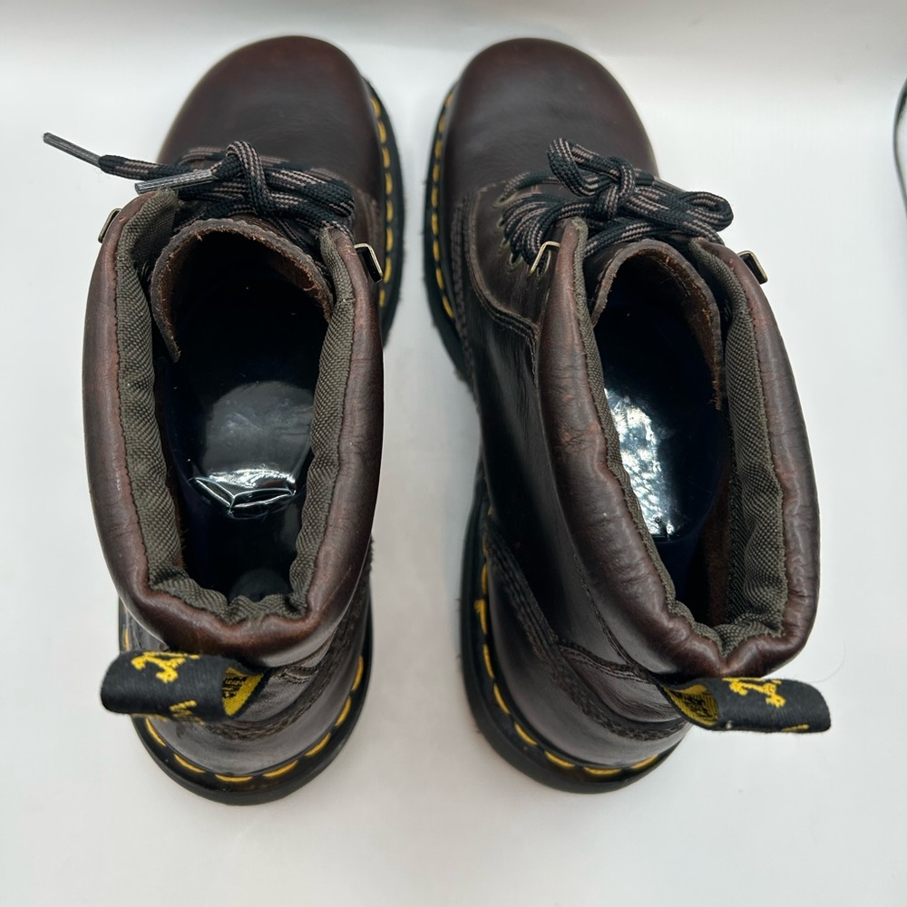 NEW RARE Vintage Dr Martens 939 Made in England Ben Boots Sz Men’s 10 Brown 90’s - Picture 13 of 16